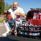 TikTok star Nathan Apodaca, aka 420doggface208, poses after being gifted a truck by Ocean Spray on October 6, 2020 in Idaho Falls, Idaho